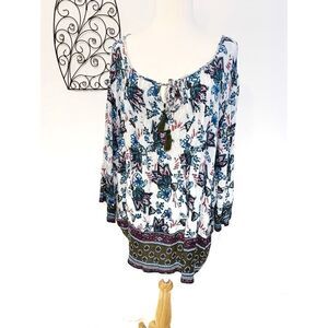 NWOT Great Northwest Indigo Blouse (XL)